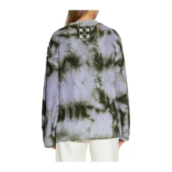 Off White Wool Sweater Purple - Dame/Overdeler/Strikkejakker & -gensere -Dame-strikkegensere Salg unnamed file 908